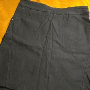 Charlie B Black Activewear Skirt
